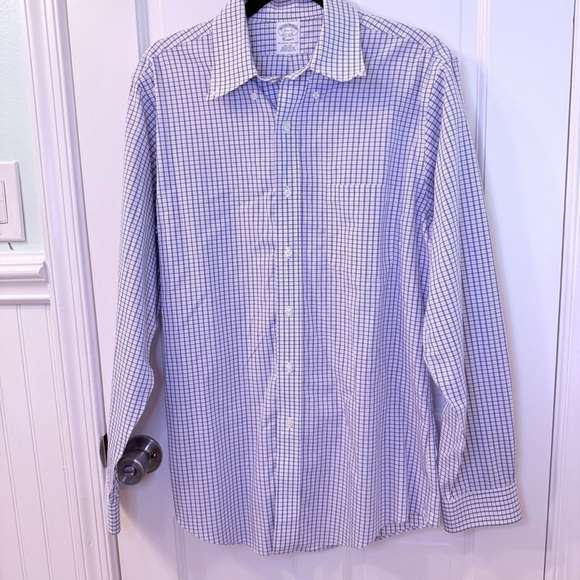 Brooks Brothers Other - Brooks Brothers Blue Gingham Button Down Shirt